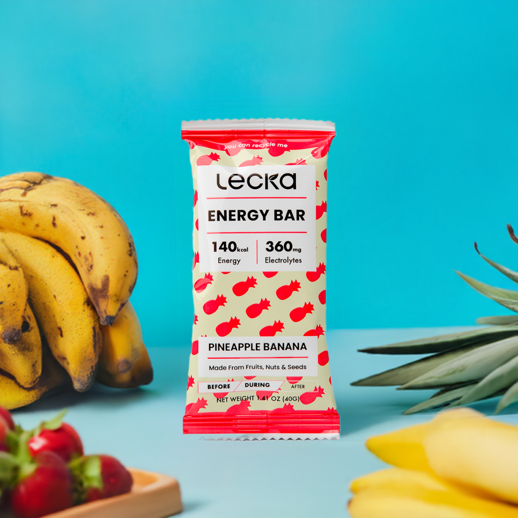 LECKA - Energy Bar - Pineapple Banana