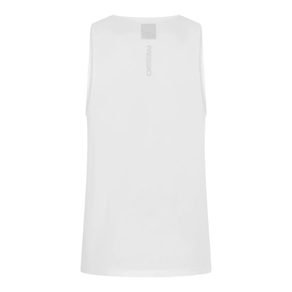 PRESSIO - Men - Perform Singlet - White/Matte