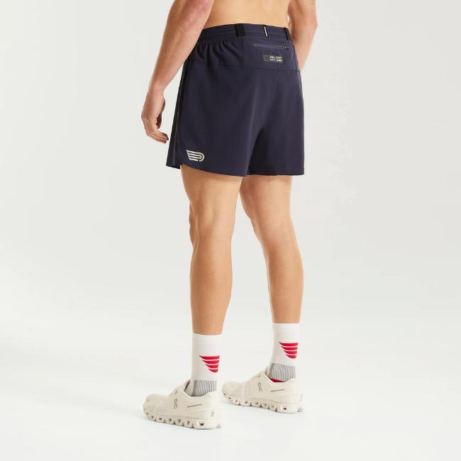 PRESSIO - Men - Elite 4.5" Short - Navy/Silver