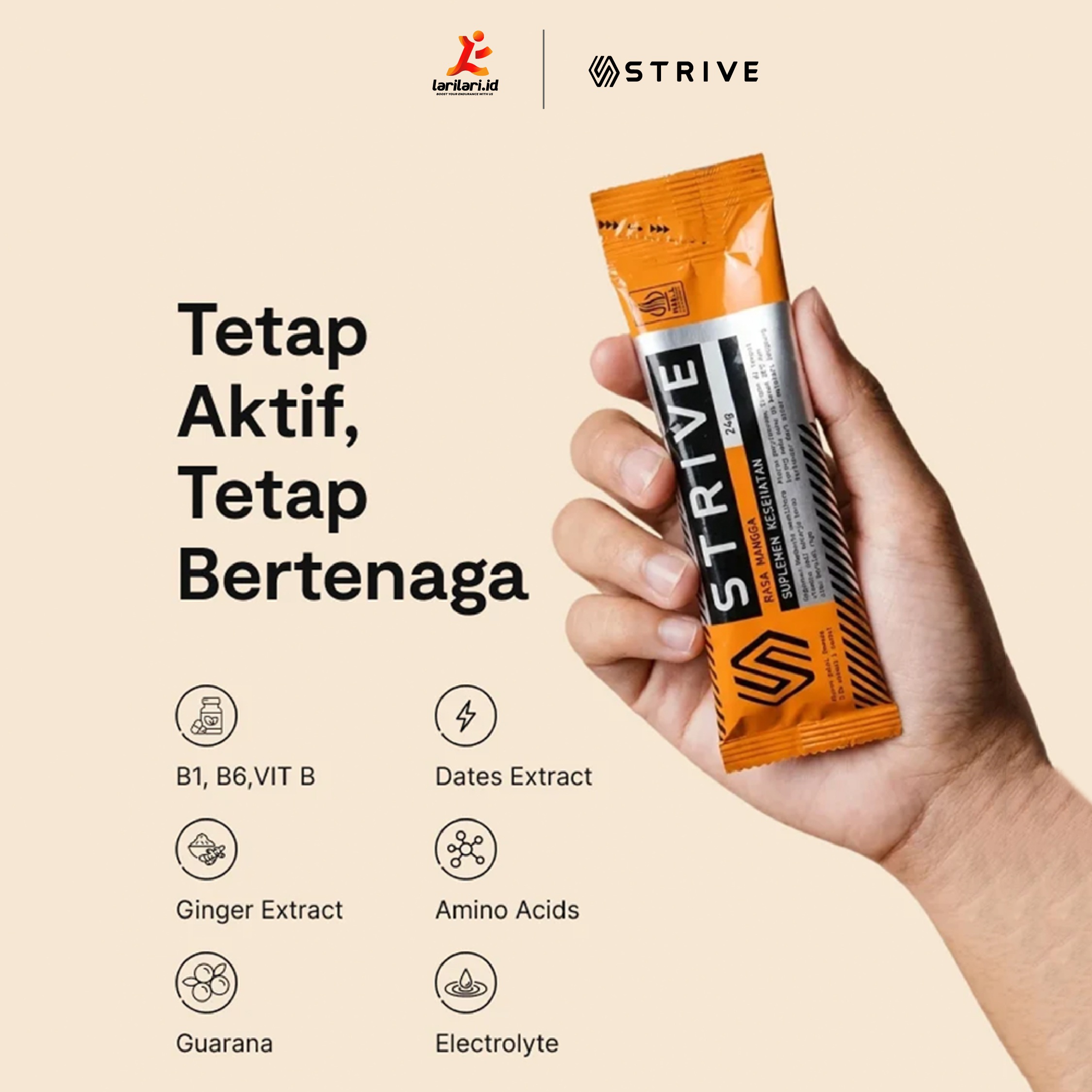 CONS - STRIVE Energy Gel - per PCS