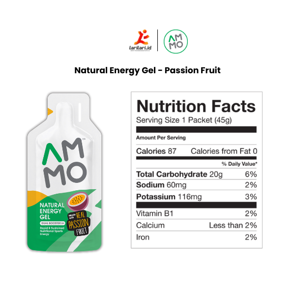 AMMO - Natural Energy Gel - Passion Fruit