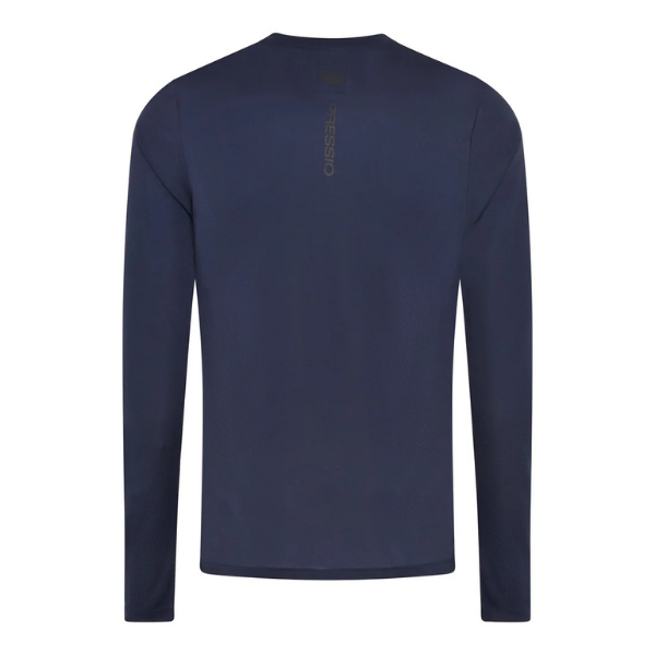 PRESSIO - Men - Perform LS Top - Navy/Matte