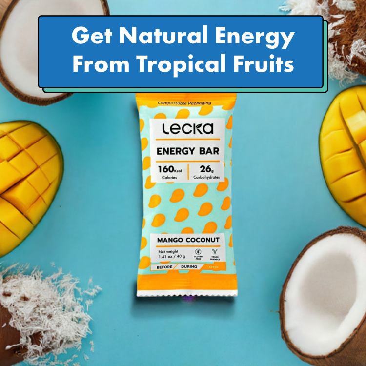LECKA - Energy Bar - Mango Coconut