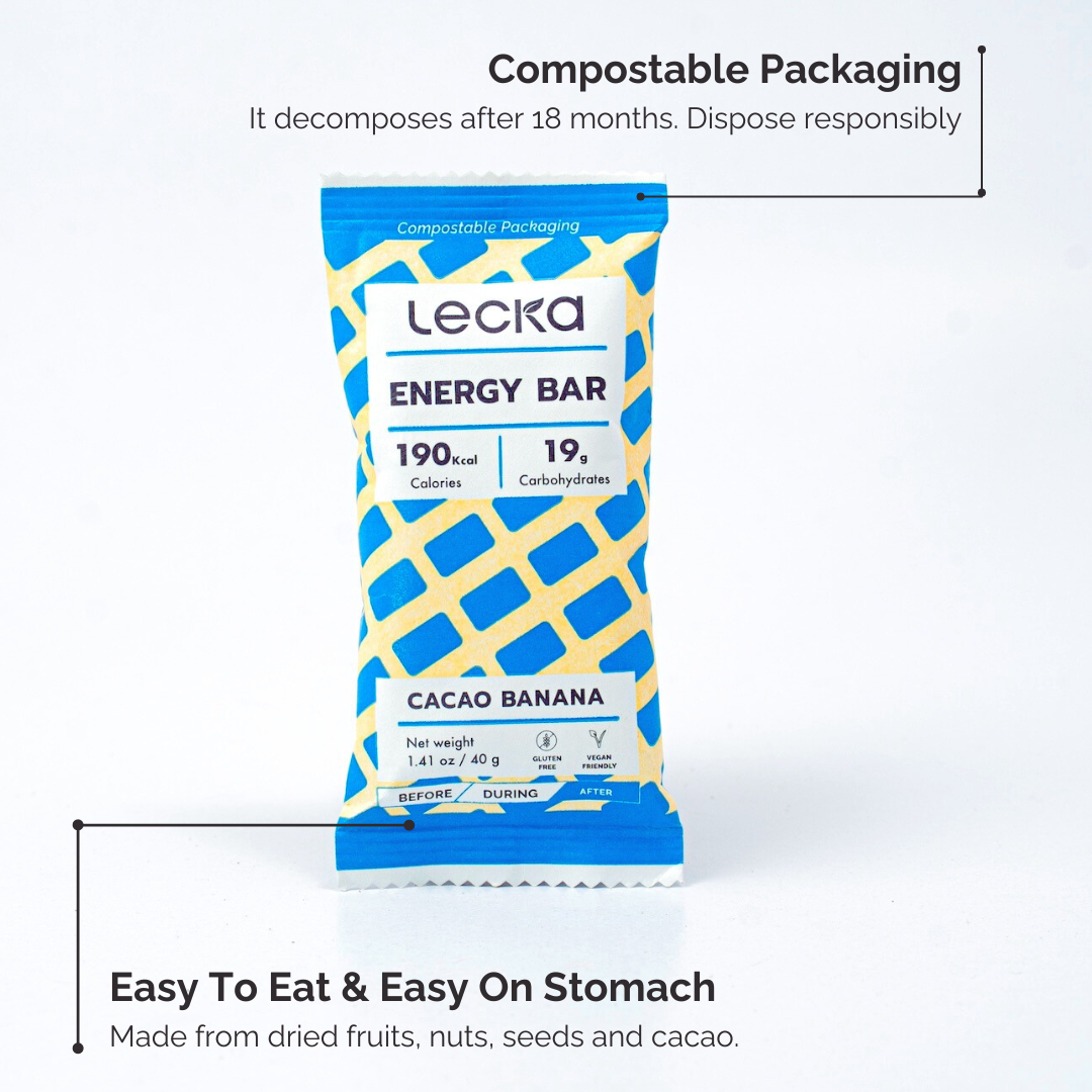 LECKA - Energy Bar - Cacao Banana