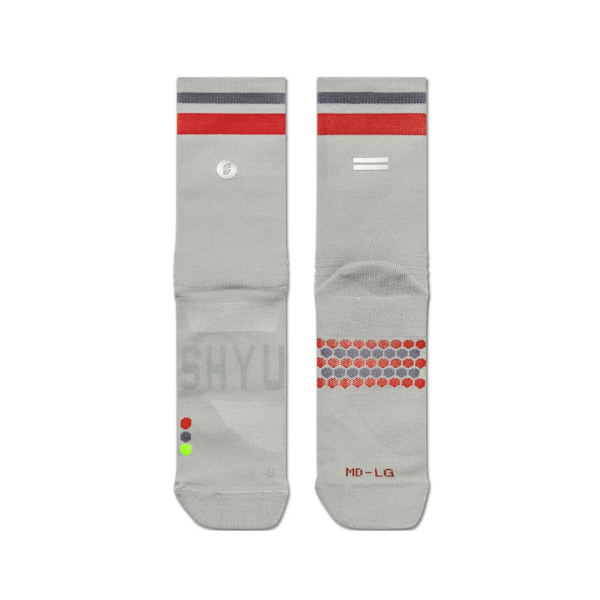SHYU - Half Crew - Silver - Red - Steel