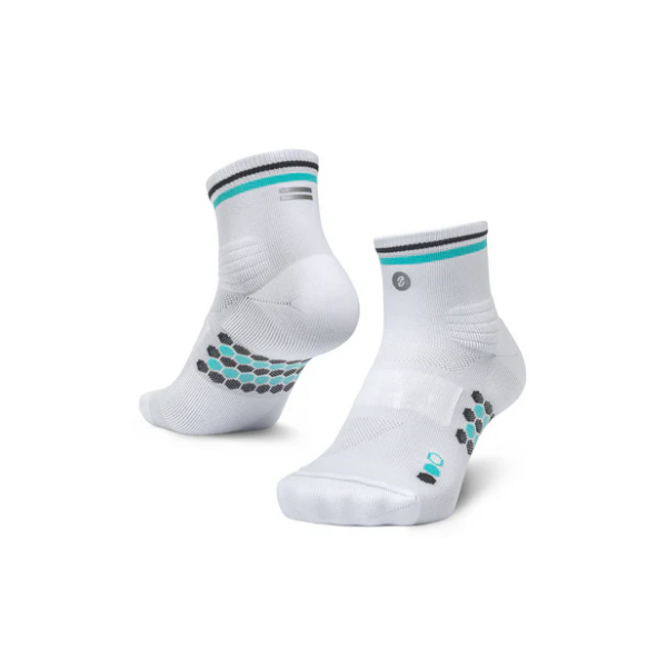 SHYU - Quarter Crew - White - Jade - Black