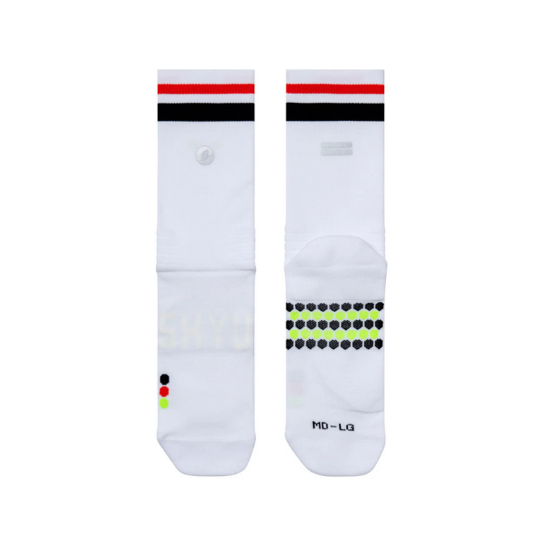 SHYU - Half Crew - White - Black - Red