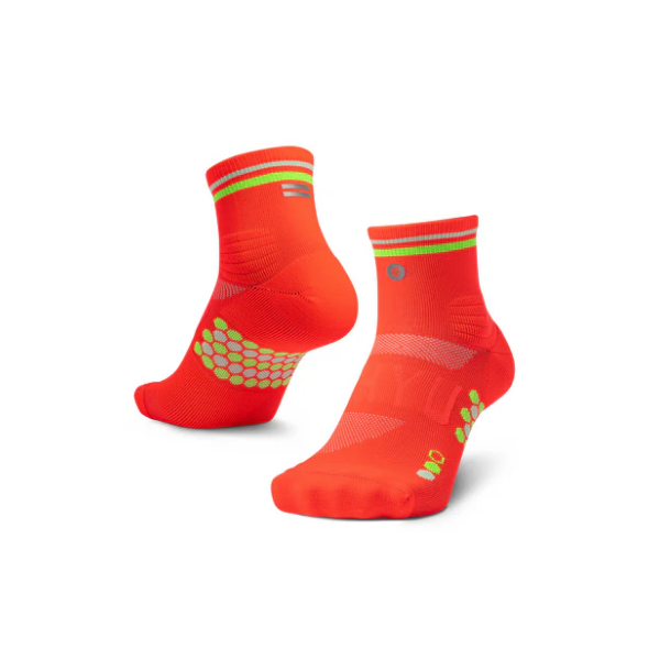 SHYU - Quarter Crew - Crimson - Lime - Powder