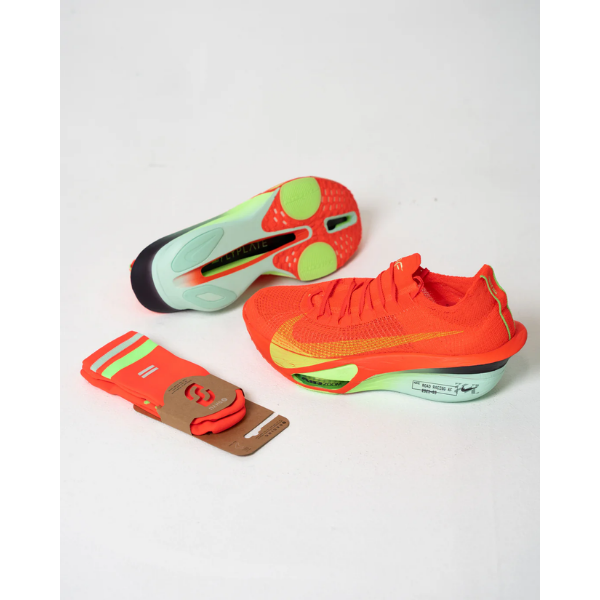 SHYU - Quarter Crew - Crimson - Lime - Powder