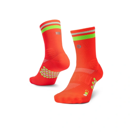SHYU - Half Crew - Crimson - Lime - Powder