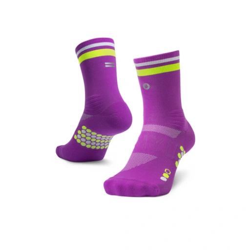 SHYU - Half Crew - Purple - Neon - White