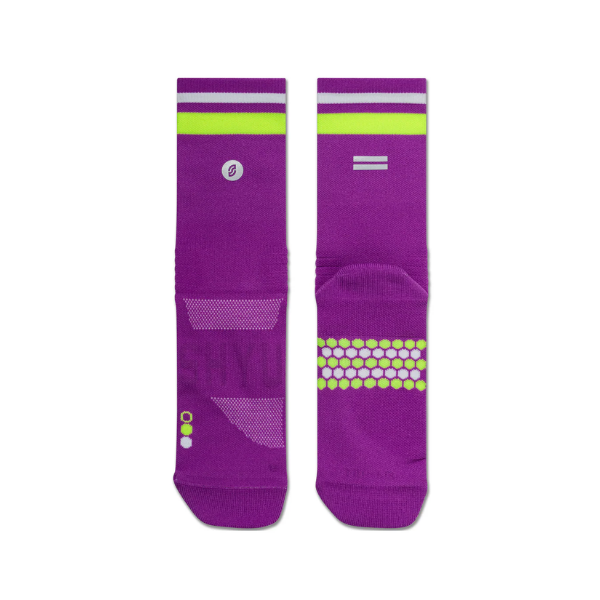 SHYU - Half Crew - Purple - Neon - White