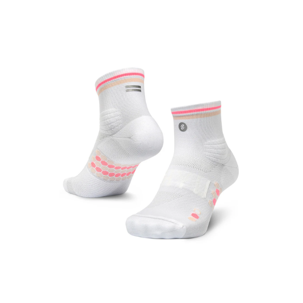SHYU - Quarter Crew - White - Peach - Melon