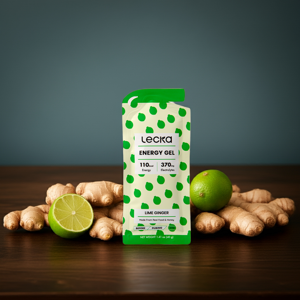 LECKA - Energy Gel - Lime Ginger