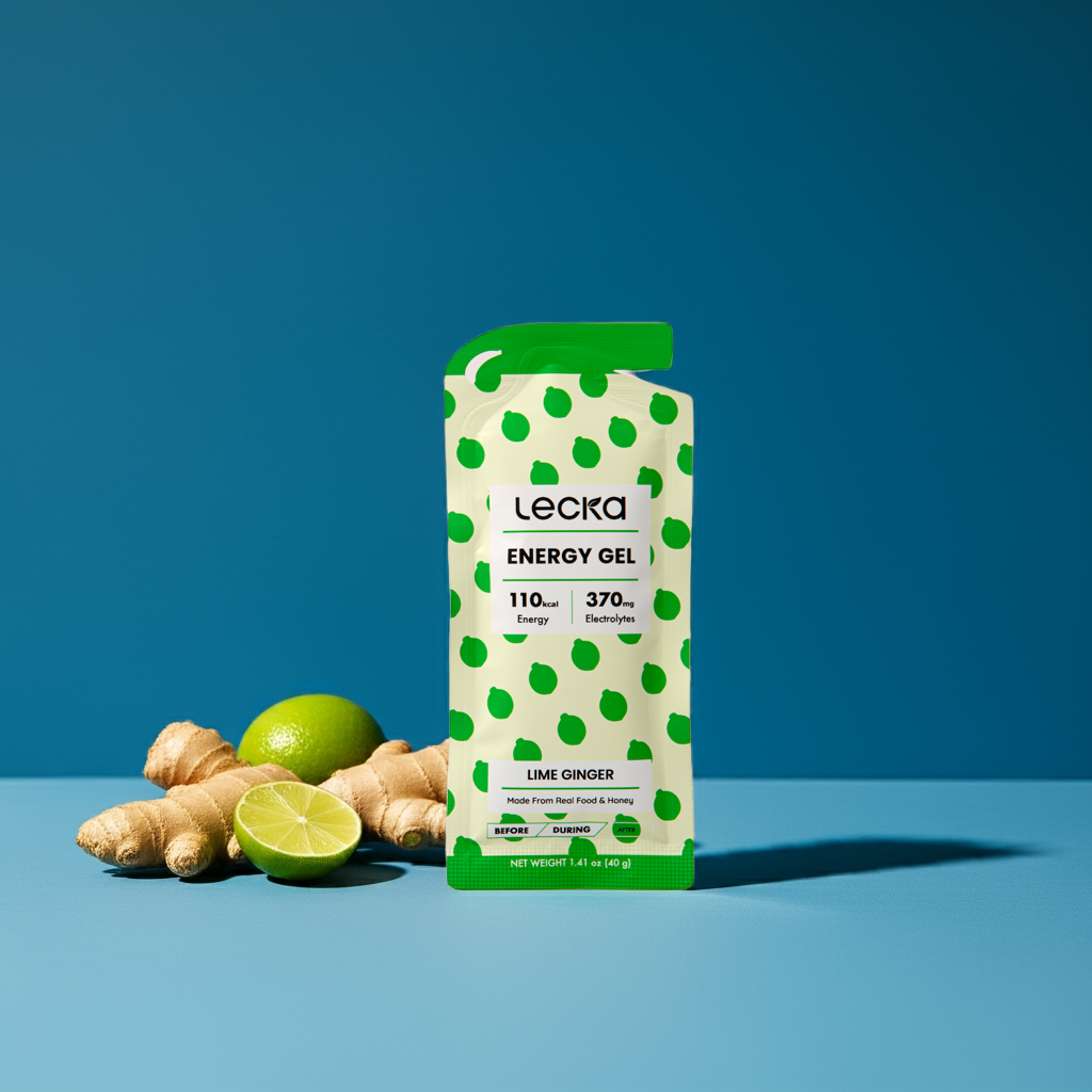 LECKA - Energy Gel - Lime Ginger