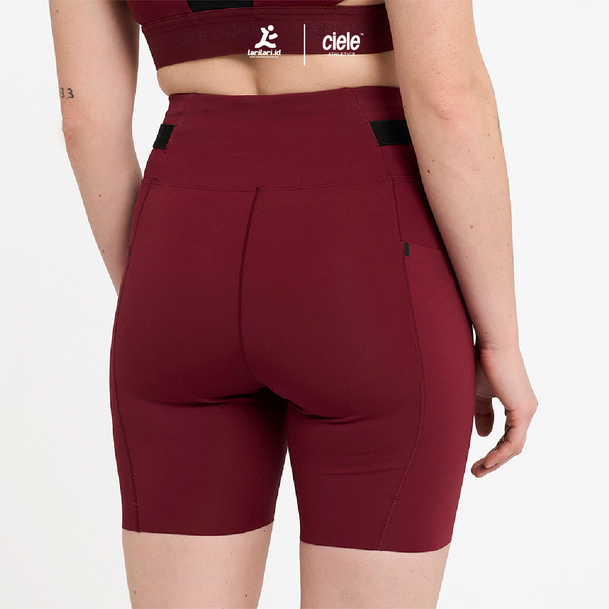 CIELE - Women - FSTTight Short 7'' - Crimson Red