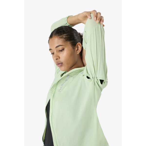 NNormal - Women's Trail Wind Jacket - Light Green