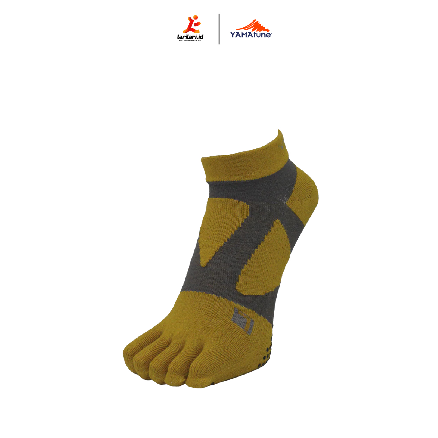 YAMAtune - Spider Arch Short - 5 Toe - Anti-Slip Dots - Gold