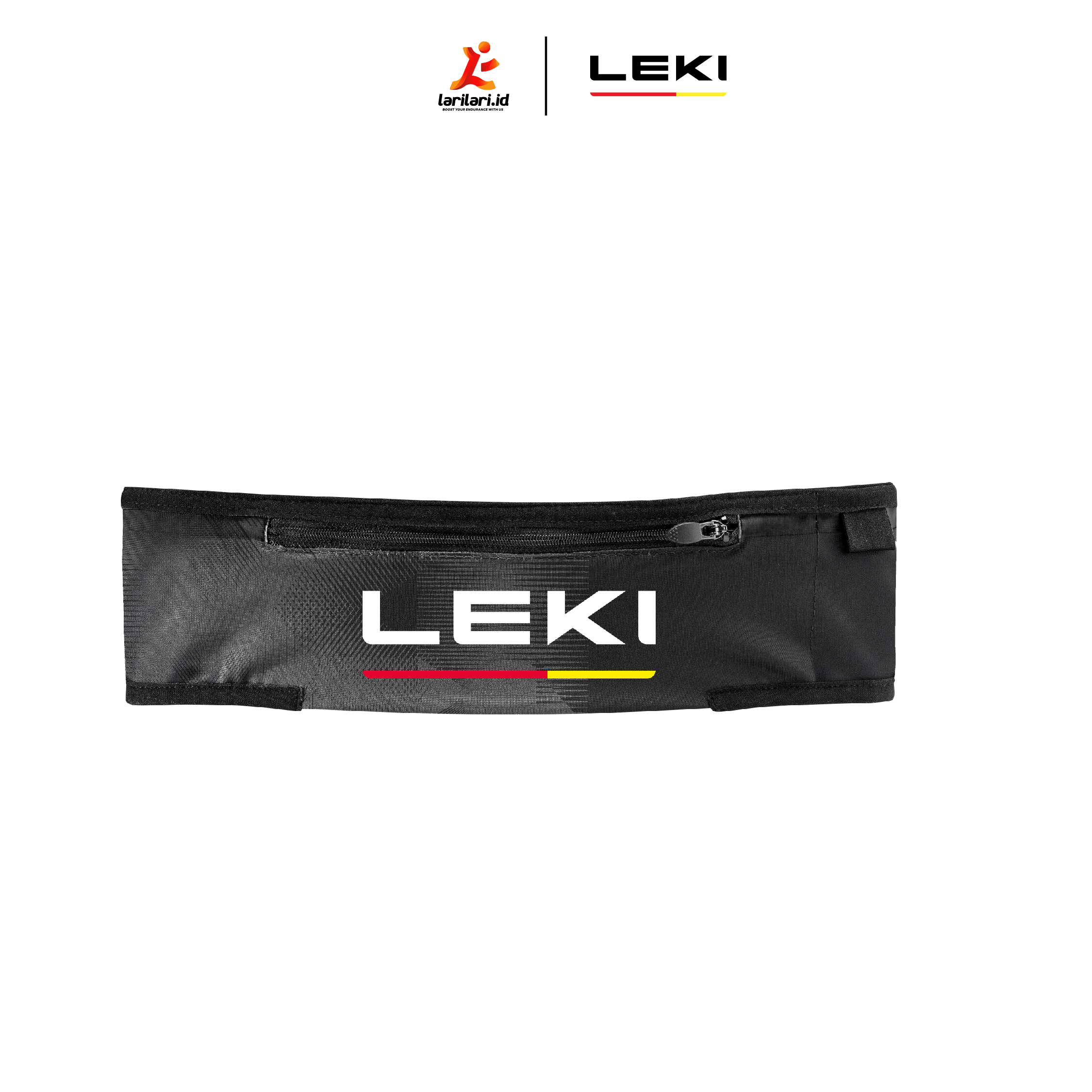LEKI - Trail Running Pole Belt - Black - Shuttle Grey