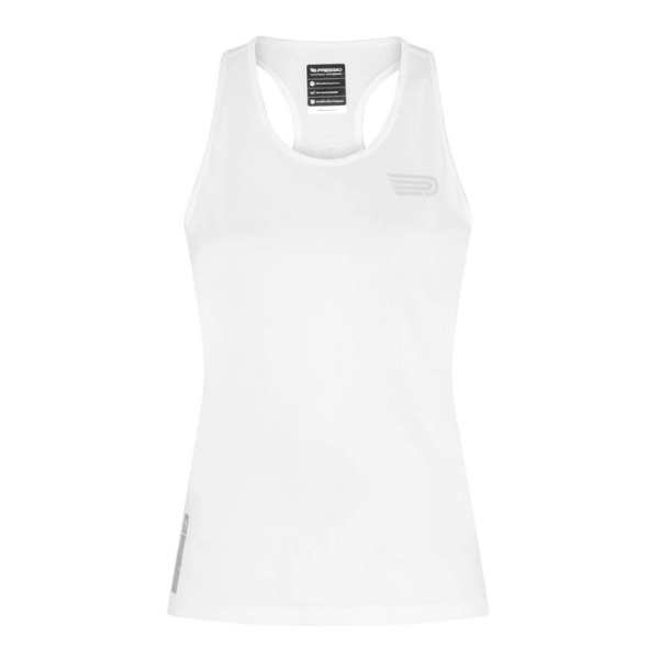 PRESSIO - Women - Perform Singlet - White/Matte