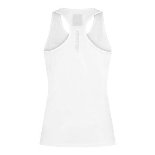 PRESSIO - Women - Perform Singlet - White/Matte