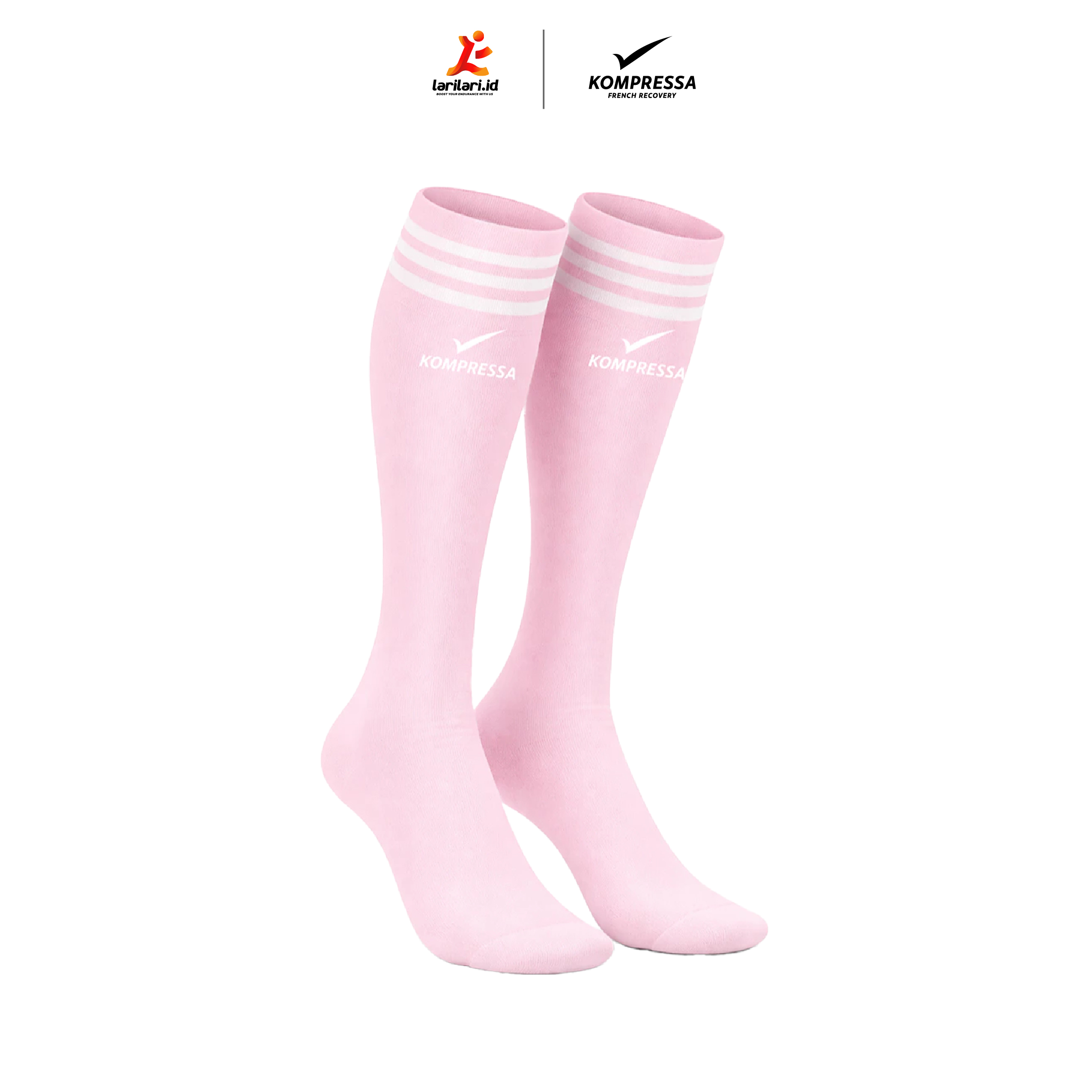 KOMPRESSA - Compression Socks - Soft Pink