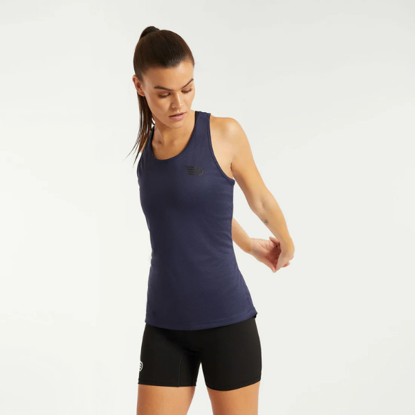 PRESSIO - Women - Perform Singlet - Navy/Matte