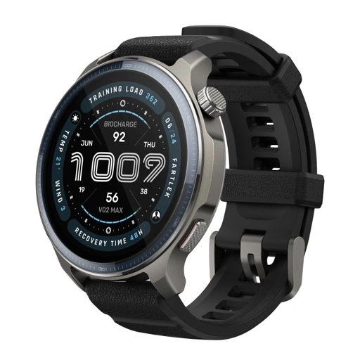 AMAZFIT - Balance 2 - UV Black Silicon Strap