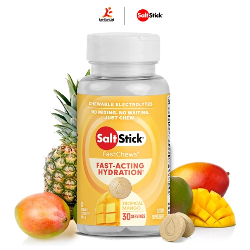 SALT STICK - Fast Chews - Tropical Mango - 60 Tablet
