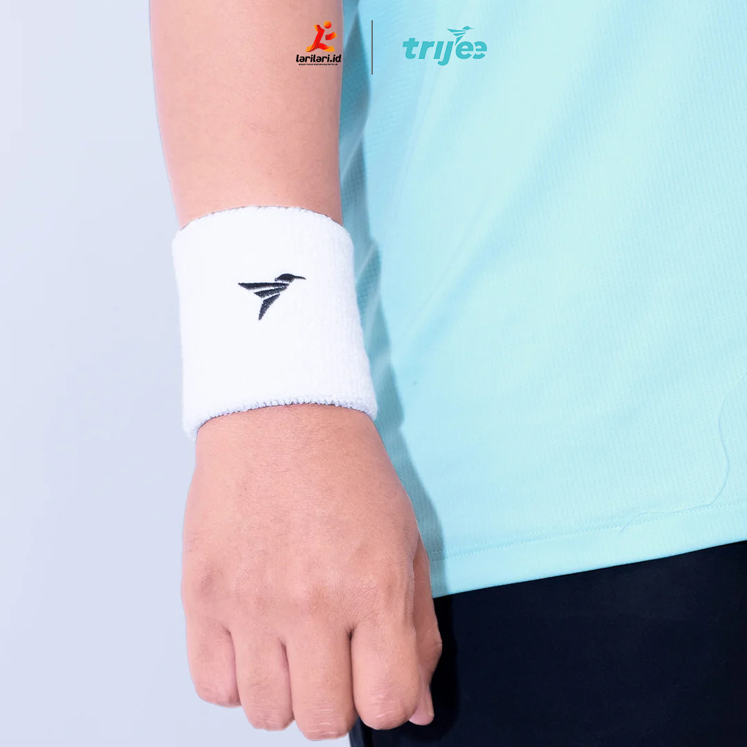 TRIJEE - Unisex Wristband - White