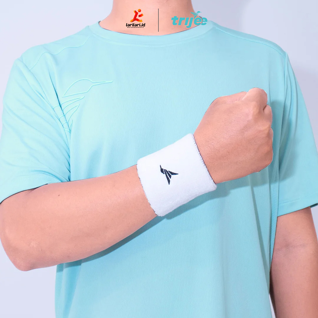 TRIJEE - Unisex Wristband - White