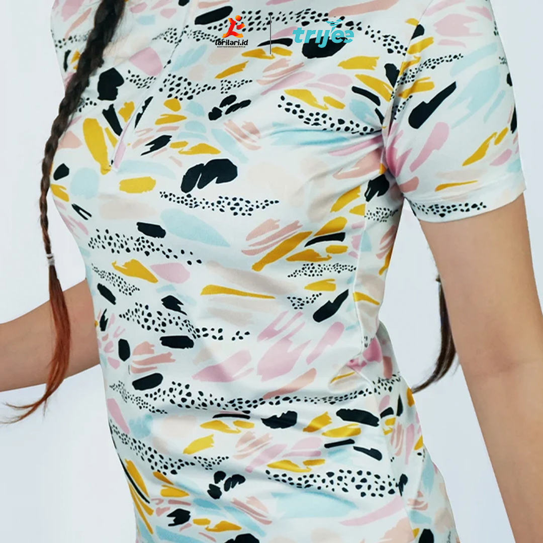 TRIJEE - Women Shanghai Polo Shirt - Brynn - Yellow