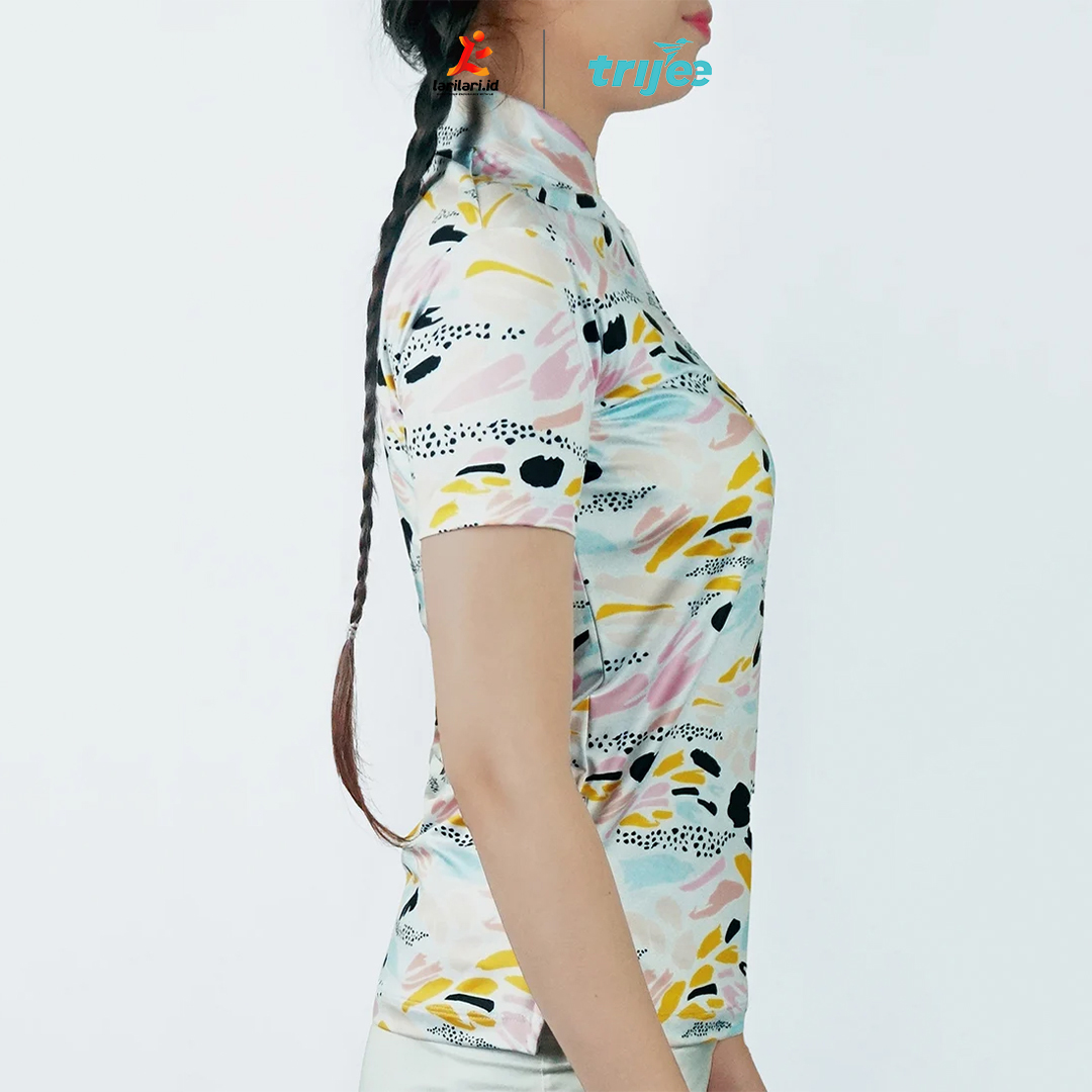 TRIJEE - Women Shanghai Polo Shirt - Brynn - Yellow