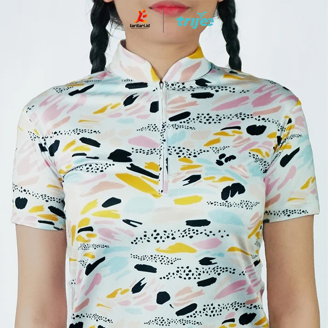 TRIJEE - Women Shanghai Polo Shirt - Brynn - Yellow