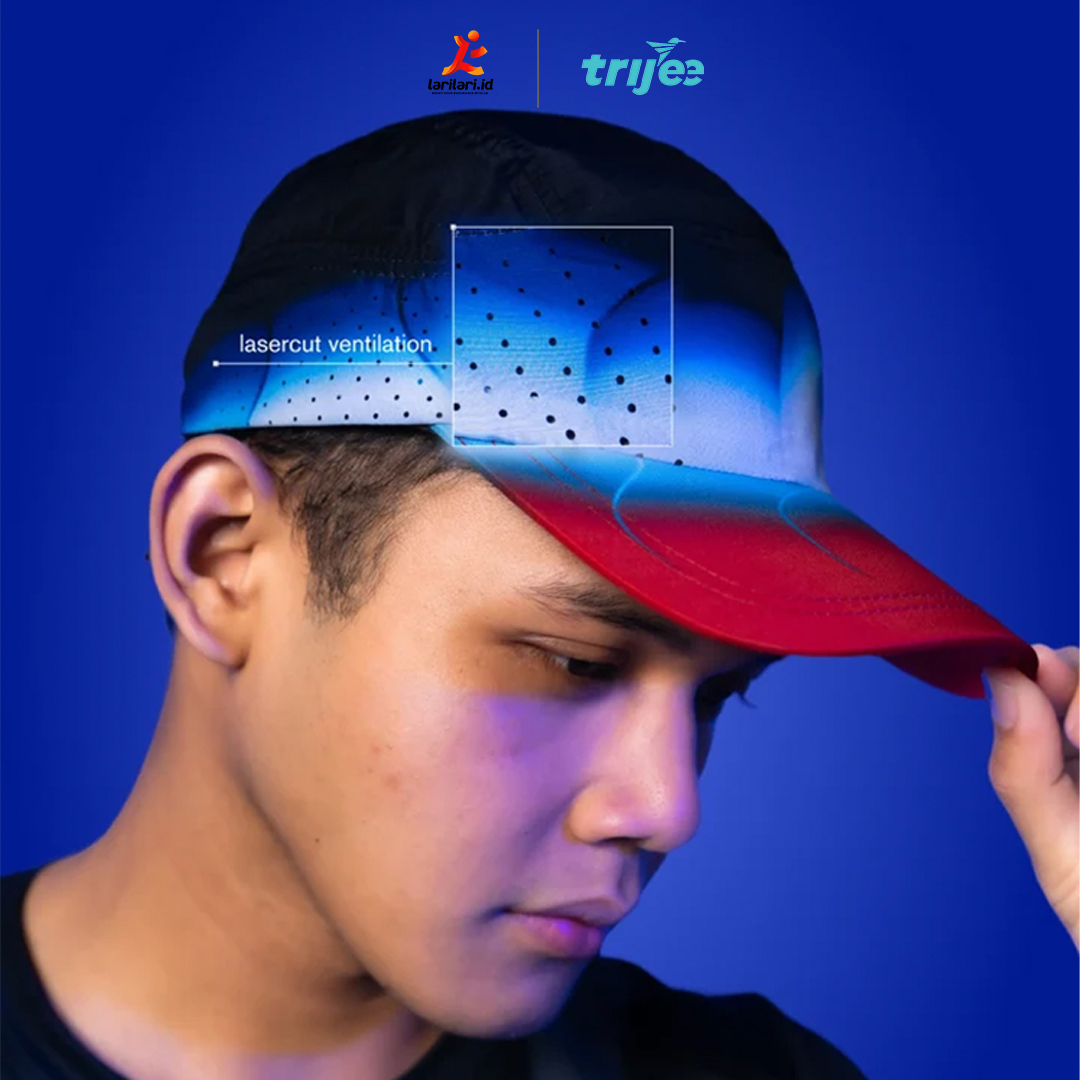 TRIJEE - LC Lasercut Cap - Flame Blue