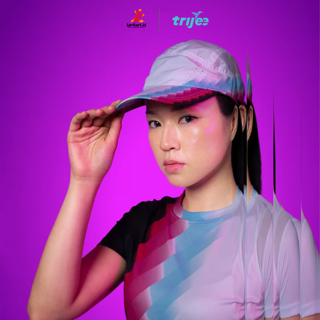 TRIJEE - LC Lasercut Cap -  Fractal Pink