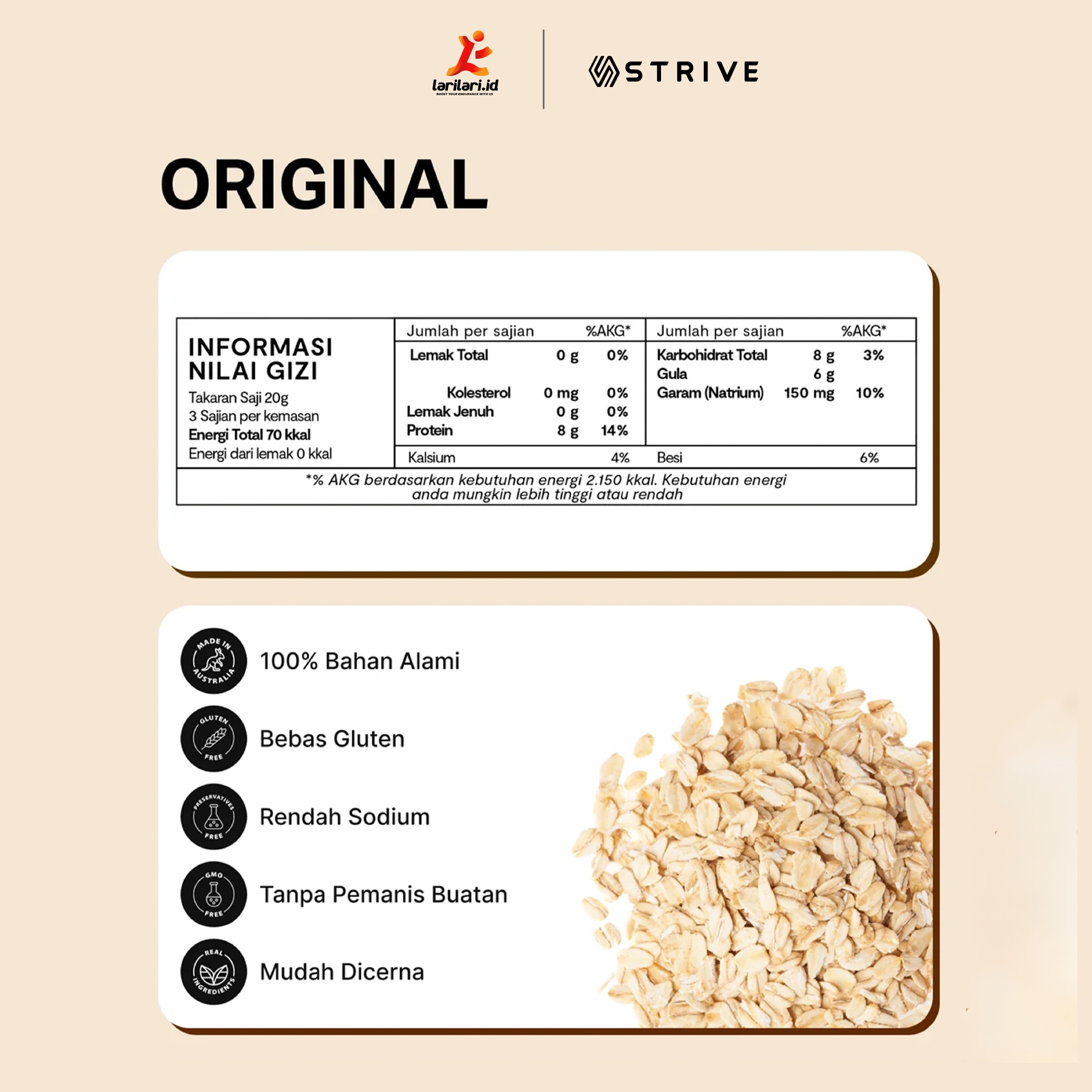 STRIVE - Protein Bar - 40g