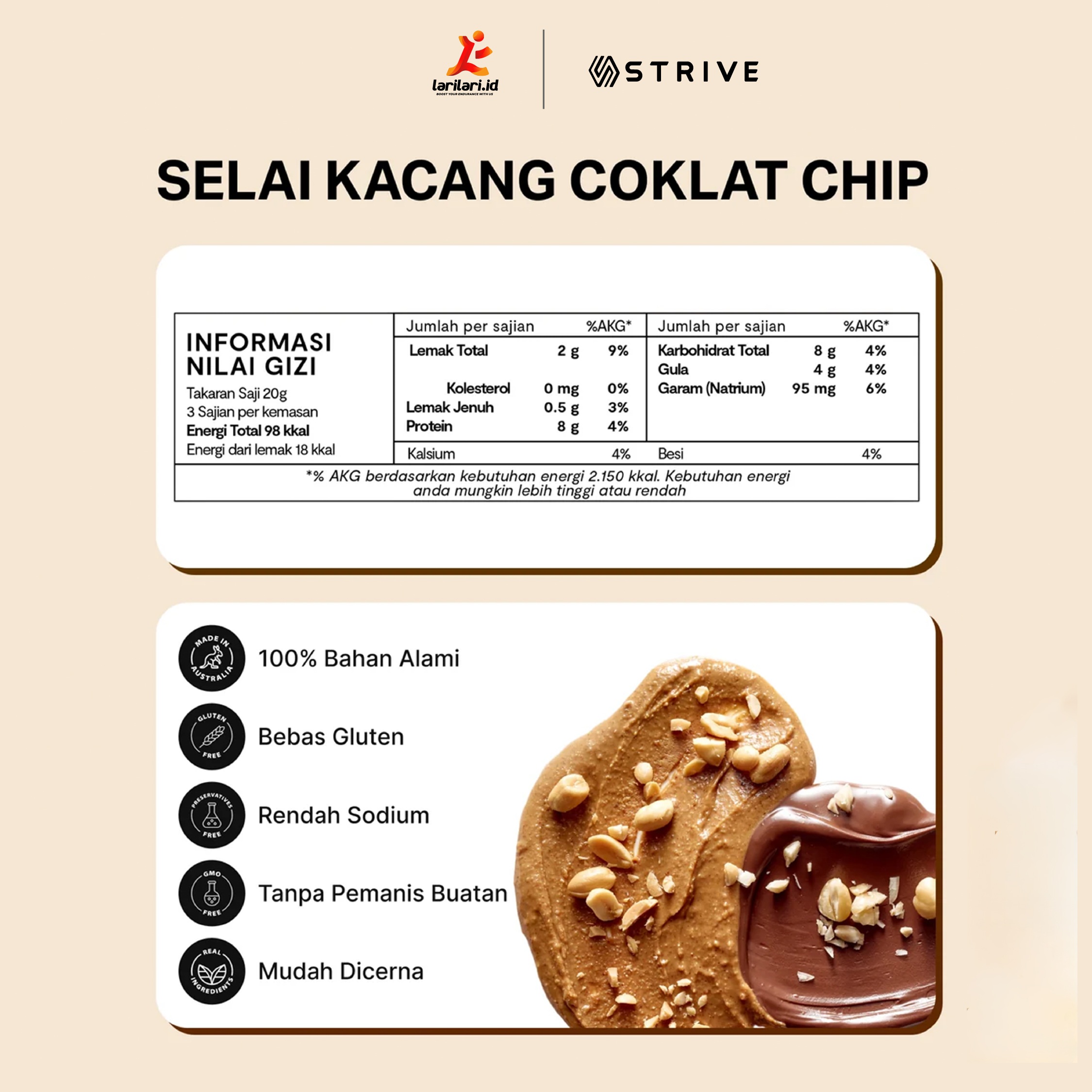 STRIVE - Protein Bar - 40g