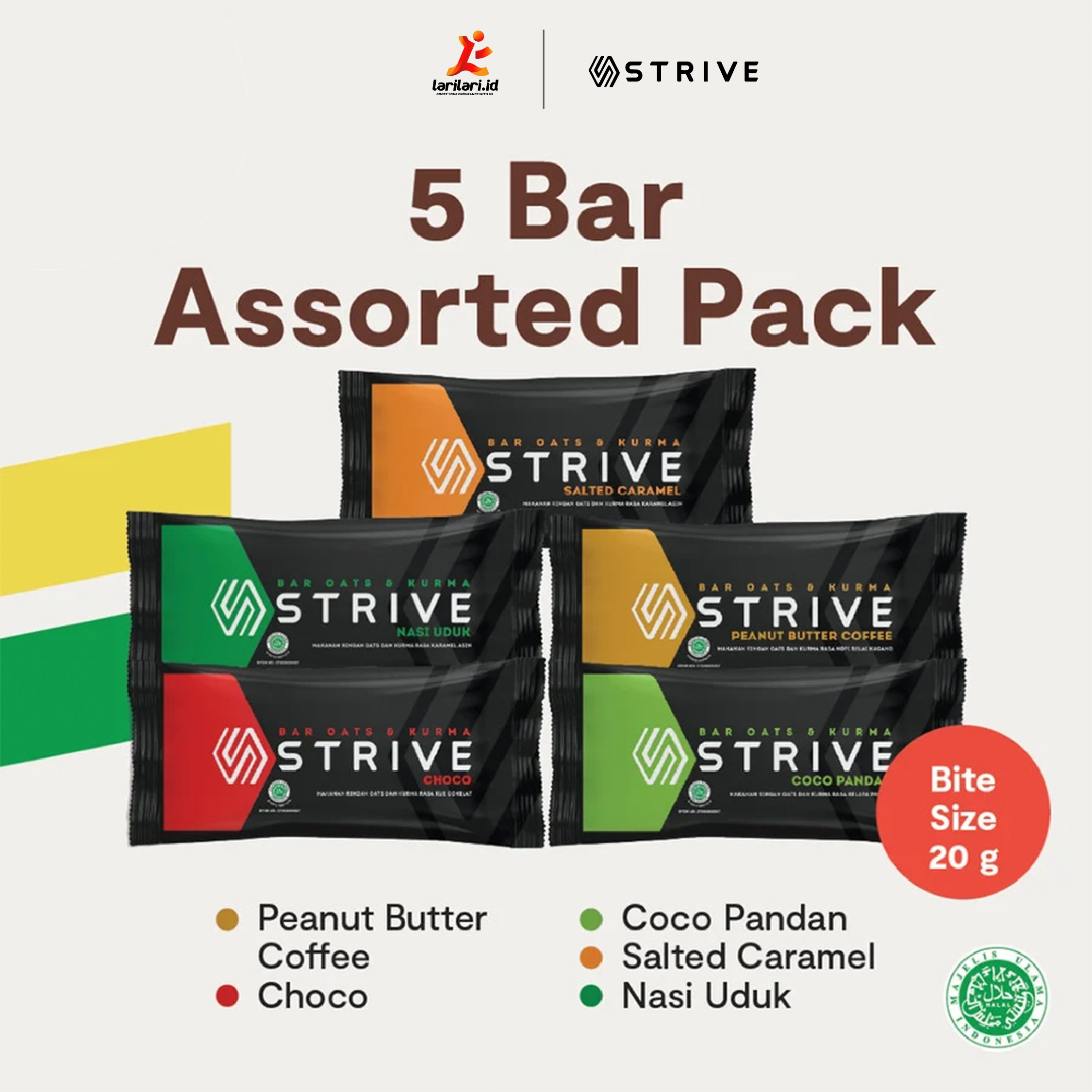 STRIVE - Bar Bite Mix - 5pcs