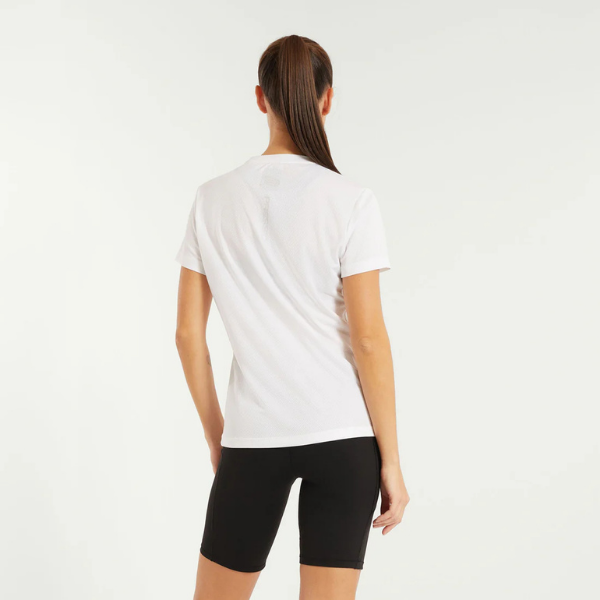 PRESSIO - Women - Perform SS Top - White/Matte