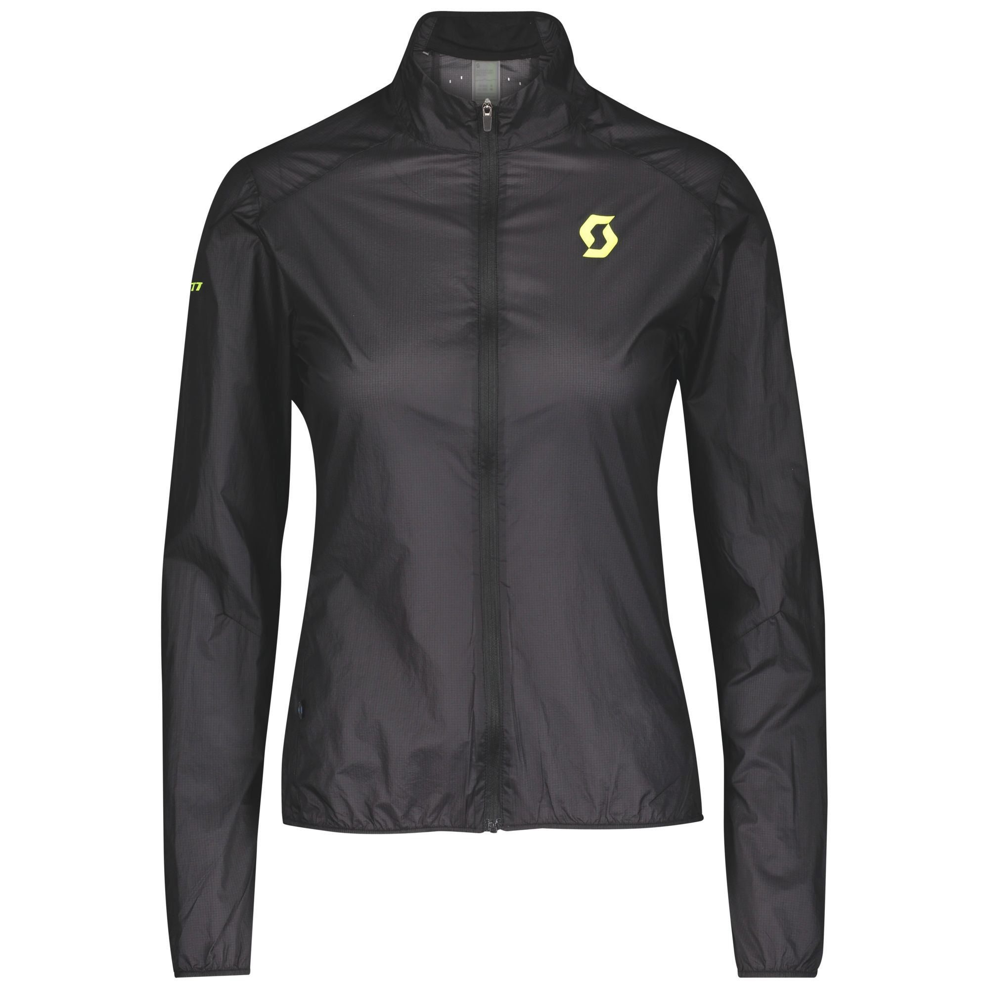 SCOTT - Jacket Women's RC Run Wind Breaker - Black/Yellow