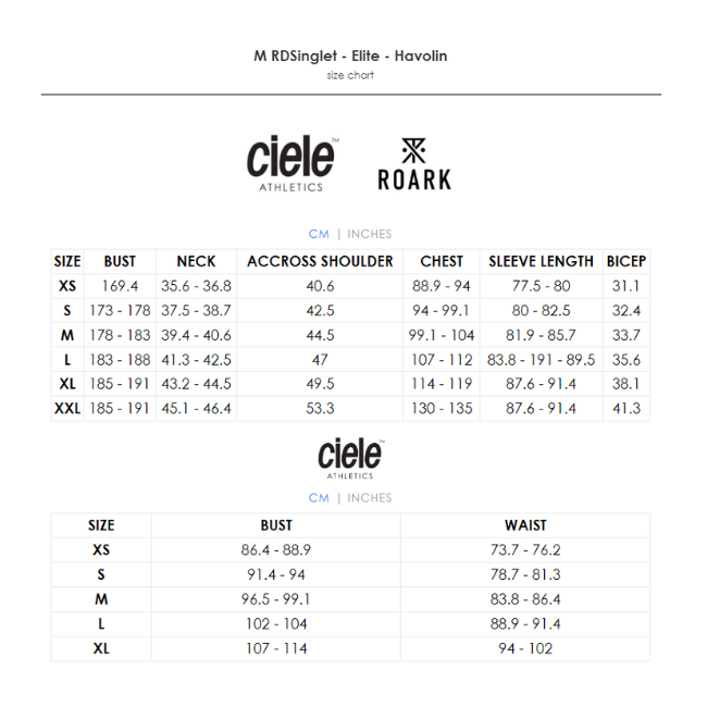 CIELE - Men - RDSinglet - Elite - Havolin