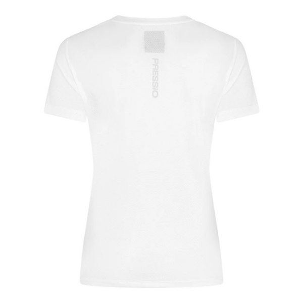 PRESSIO - Women - Perform SS Top - White/Matte