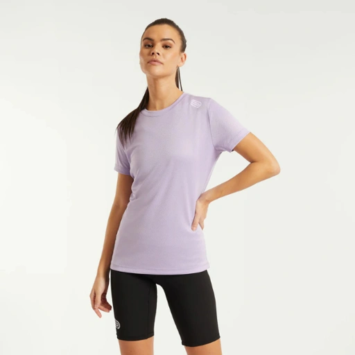 PRESSIO - Women - Perform SS Top - Lavender/Matte