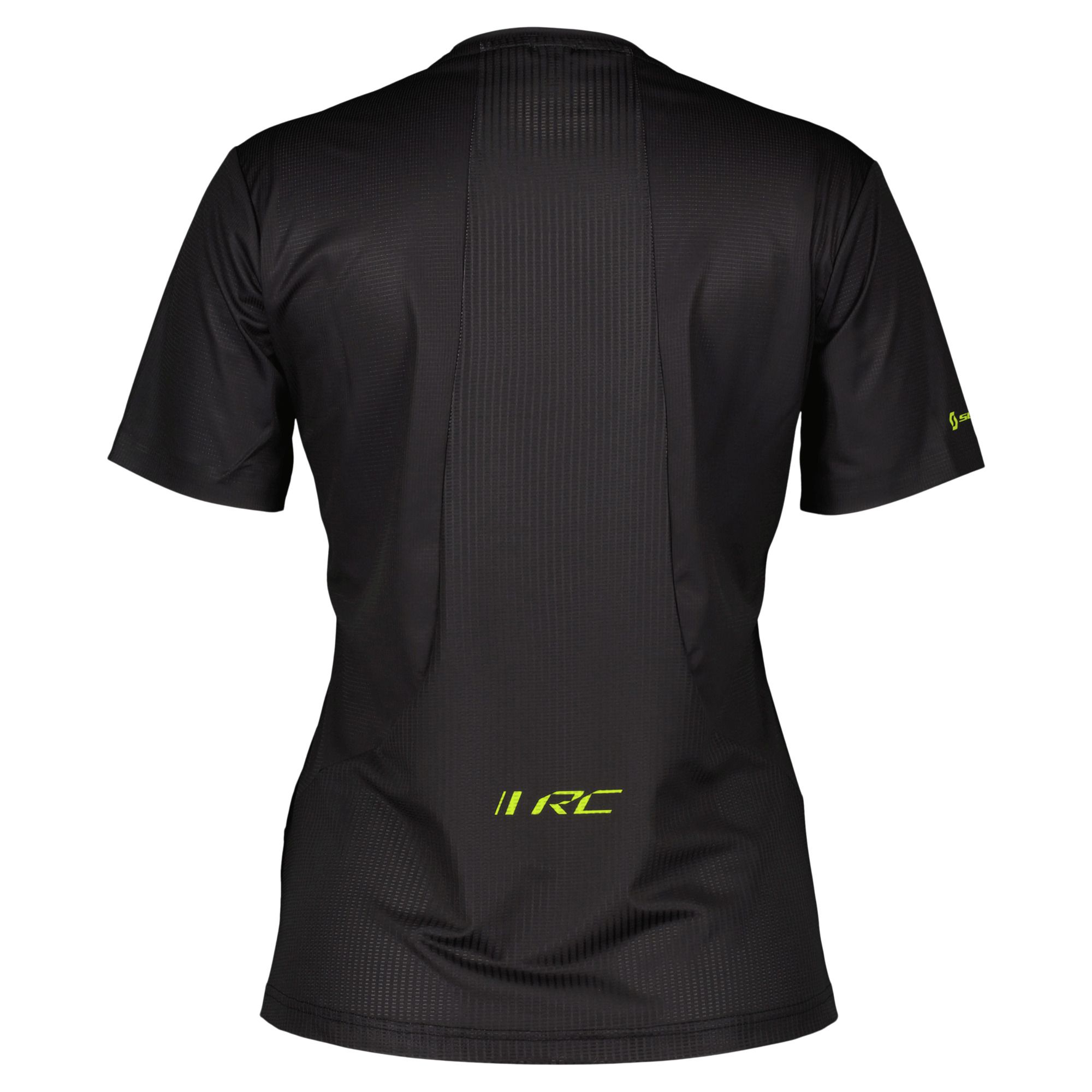 SCOTT - Shirt Women's RC Run Short Sleeves - Black/Yellow