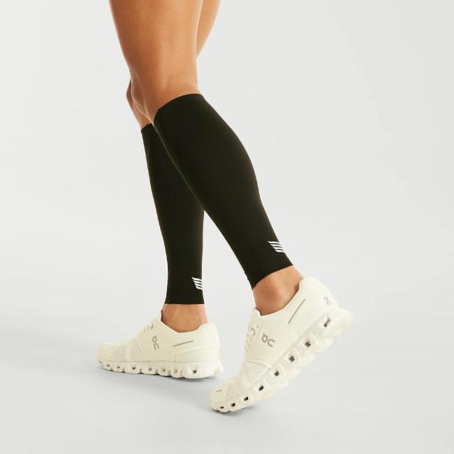 PRESSIO - EQ Calf Guard - Black/Silver
