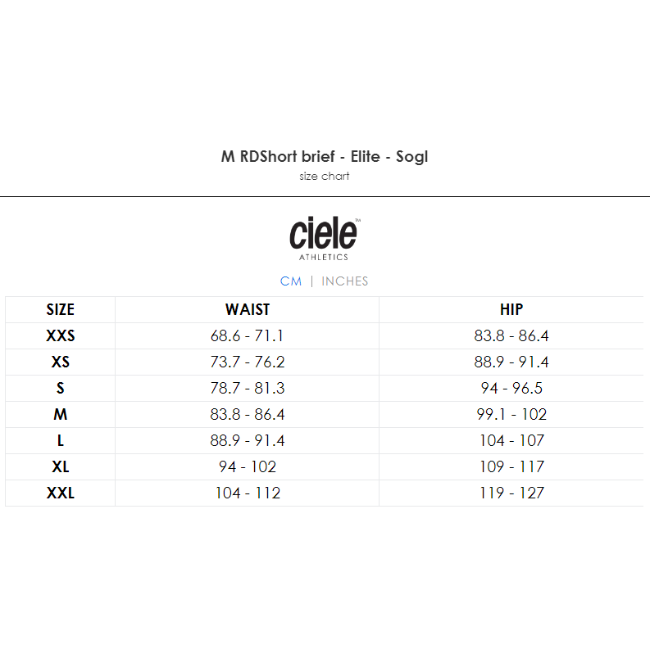 CIELE - Men - RDShort Brief - Elite - Sogl