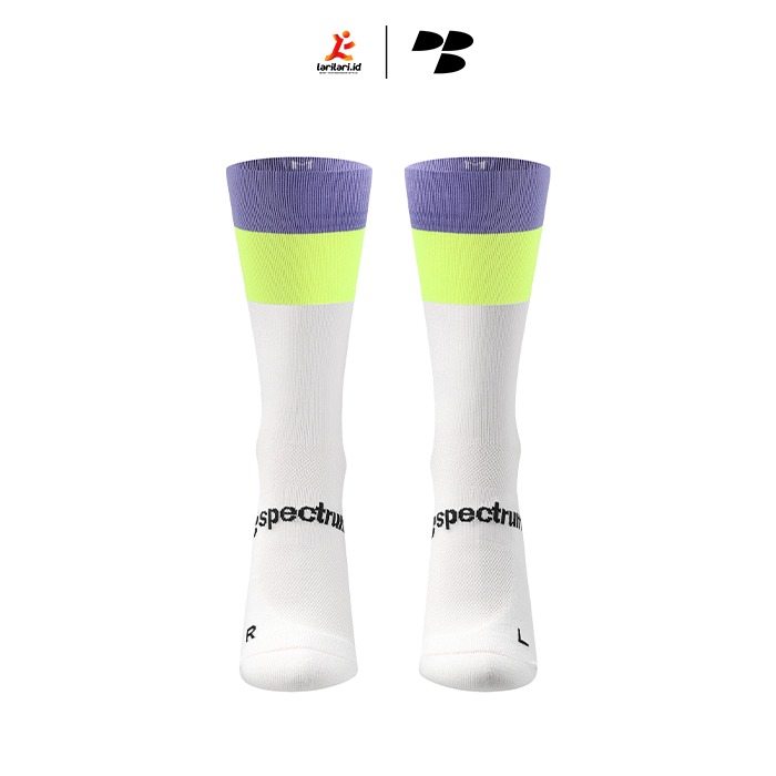 Personal Best Run - Spectrum Crew Sock - Volt Purple