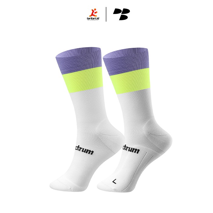 Personal Best Run - Spectrum Crew Sock - Volt Purple