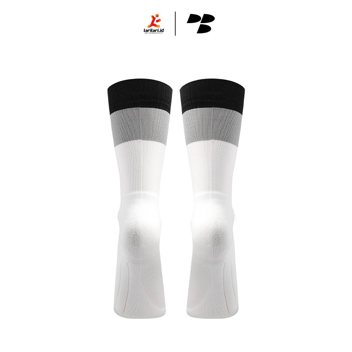 Personal Best Run - Spectrum Crew Sock - Black Grey
